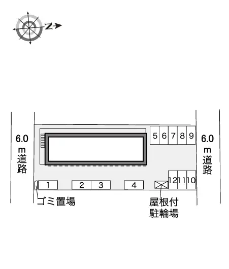 ★手数料０円★豊川市平尾町　月極駐車場（LP）